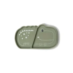 Kids Plates + Bowls|Grip + Suction Dishes-LouLou Lollipop Silicone Snack Plate