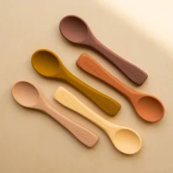 Kids Utensils|Toddler Training Utensils-Minika Silicone Spoon