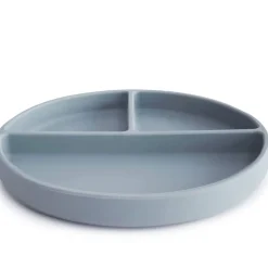 Kids Plates + Bowls|Grip + Suction Dishes-Mushie Silicone Suction Plate