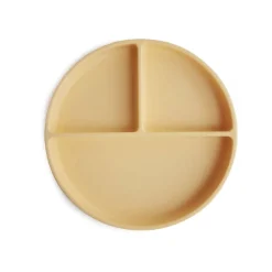 Kids Plates + Bowls|Grip + Suction Dishes-Mushie Silicone Suction Plate