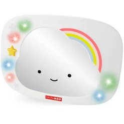 Car Seat Accessories-Skip Hop Silver Lining Cloud Entertainment Car Mirror