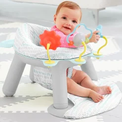 Floor Seats-Skip Hop Silver Lining Cloud 2-in-1 Activity Floor Seat