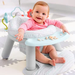 Floor Seats-Skip Hop Silver Lining Cloud 2-in-1 Activity Floor Seat