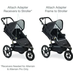 Stroller Accessories-B.O.B Single Car Seat Adapter (Britax Willow)