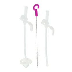 Kids Drinkware|Sippy Cups + Straw Cups-B.Box Sippy Cup Replacement Straw Pack + Cleaner