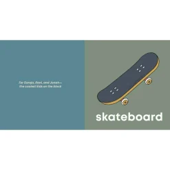 Board Books-Left Hand Book House Skater Baby