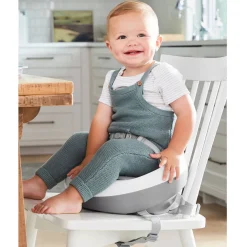 High Chairs & Boosters|Highchairs + Boosters-Skip Hop Sleek Seat Décor Booster
