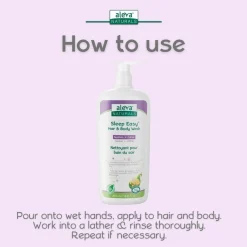 Infant Body Wash-Aleva Naturals Sleep Easy Baby Wash (240 mL)