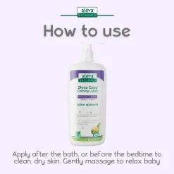 Kids Lotion|Infant Moisturizer-Aleva Naturals Sleep Easy Calming Lotion (240 mL)
