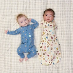 Sleep Sacks + Wraps-ErgoPouch Sleep Sack Swaddle - Print (0.2 TOG)