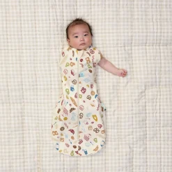 Sleep Sacks + Wraps-ErgoPouch Sleep Sack Swaddle - Print (0.2 TOG)