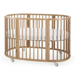 Oval Cribs|Convertible Cribs-Stokke Sleepi™ - Crib/Bed