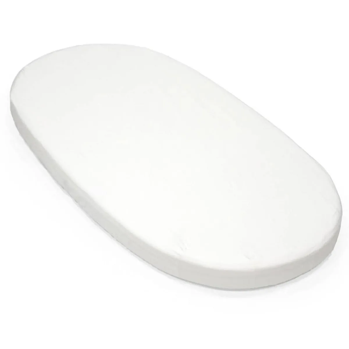 Crib Fitted Sheets-Stokke Sleepi™ Bed Organic Fitted Sheet V3 White