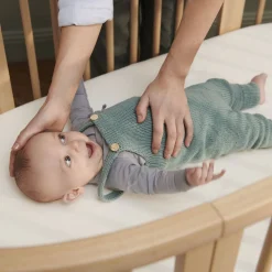 Oval Crib Bedding|Bassinet Sheets-Stokke Sleepi™ Fitted Sheet V3