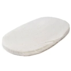 Oval Crib Bedding|Bassinet Sheets-Pehr Sleepi™ Fitted Sheet V3