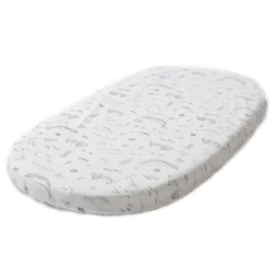 Oval Crib Bedding|Bassinet Sheets-Pehr Sleepi™ Fitted Sheet V3