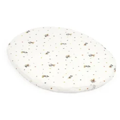 Oval Crib Bedding|Mini Crib Bedding-Stokke Sleepi™ Mini Fitted Sheet V3 (Special Edition) Mickey Celebration