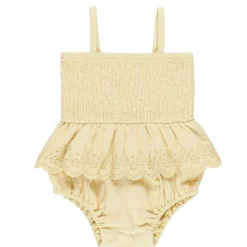 Rompers-Quincy Mae Smocked Skirted Romper