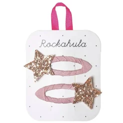 Hair Accessories-Rockahula Kids Snap Clips - Starlight Pink