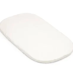 Bassinet Sheets|Crib Fitted Sheets-Stokke Snoozi™ Fitted Sheet Dandelion Beige/Vanilla Cream
