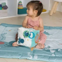 Play + Learn Toys|Blocks + Shape Sorters-Little Big Friends Soft Activity Cube