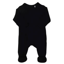 Onesies|Sleepers-Coccoli Solid Zipper Footie