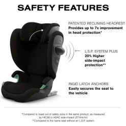 Car Seat Bases|High-Back Booster Seats-Cybex Solution G2 Car Seat
