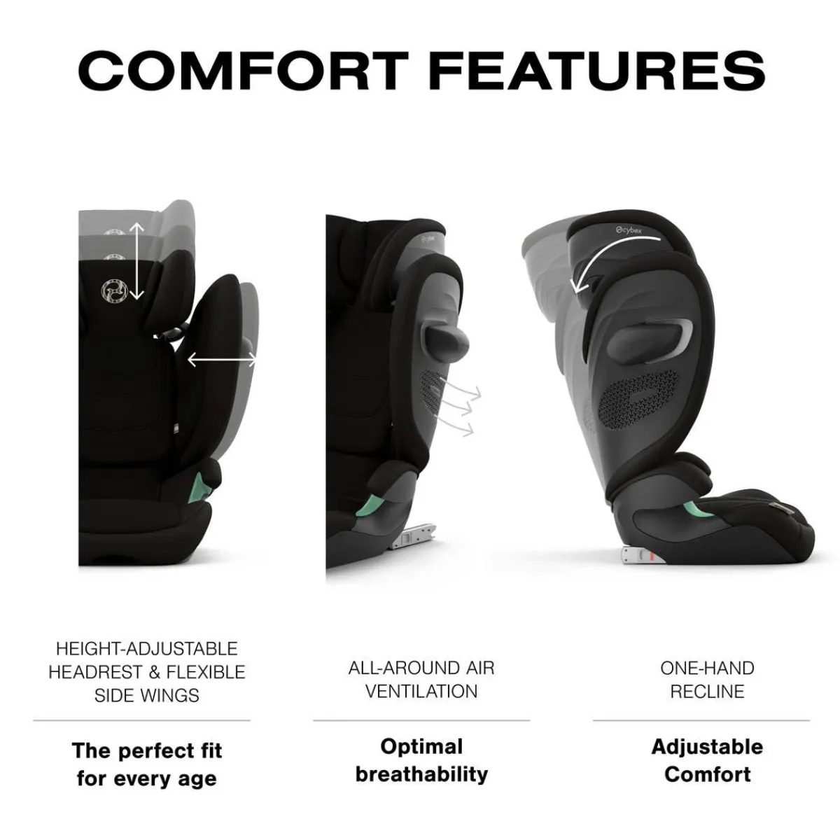 Car Seat Bases|High-Back Booster Seats-Cybex Solution G2 Car Seat