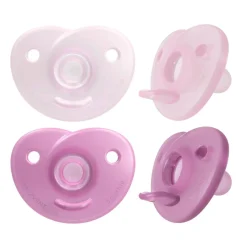 Pacifiers + Clips-Philips Avent Soothie Heart (2 Pack)