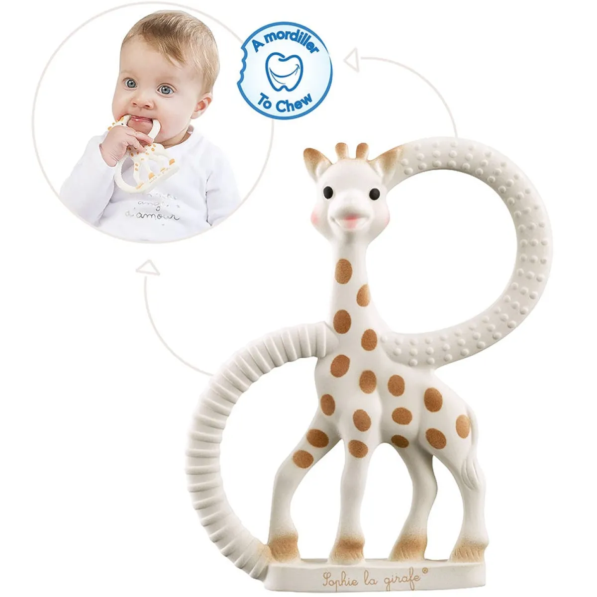 Teethers|Pacifiers + Clips-Sophie La Giraffe Teething Ring