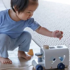 Cars + Trucks|Pretend Play-Plantoys Sorting Bus Orchard