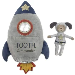 Pillows-Mon Ami Spaceship Tooth Commander Pillow And Doll Set