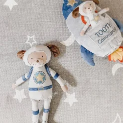 Pillows-Mon Ami Spaceship Tooth Commander Pillow And Doll Set