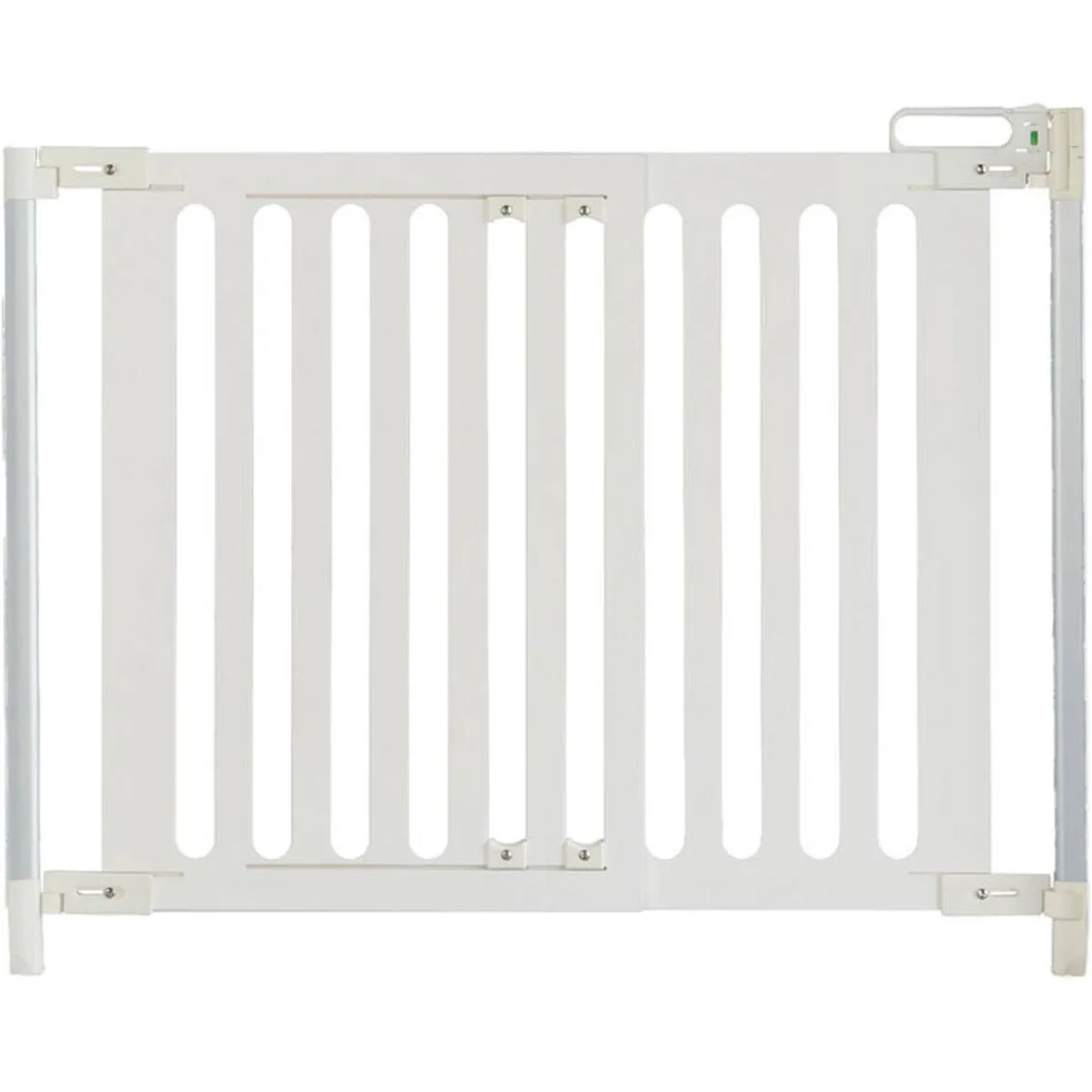 Baby Gates + Babyproofing-QDos Spectrum Hardware Mount Gate White
