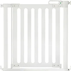 Baby Gates + Babyproofing-QDos Spectrum Pressure Mount Gate White
