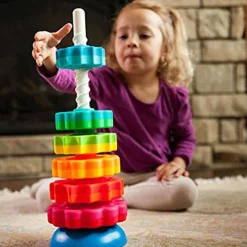Puzzles-Fat Brain Toys SpinAgain Tower