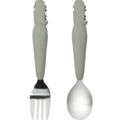 Kids Utensils|Toddler Training Utensils-LouLou Lollipop Spoon & Fork Set