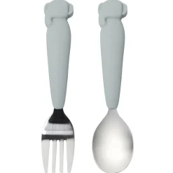 Kids Utensils|Toddler Training Utensils-LouLou Lollipop Spoon & Fork Set