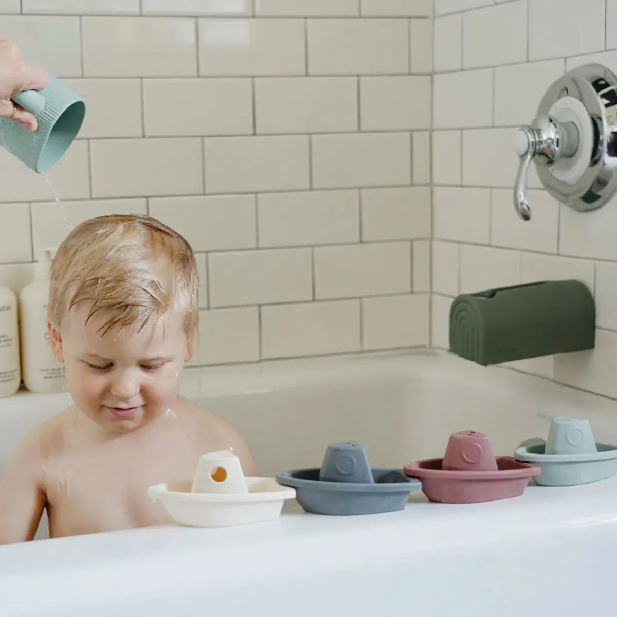 Drain + Faucet Covers-Mushie Spout Cover