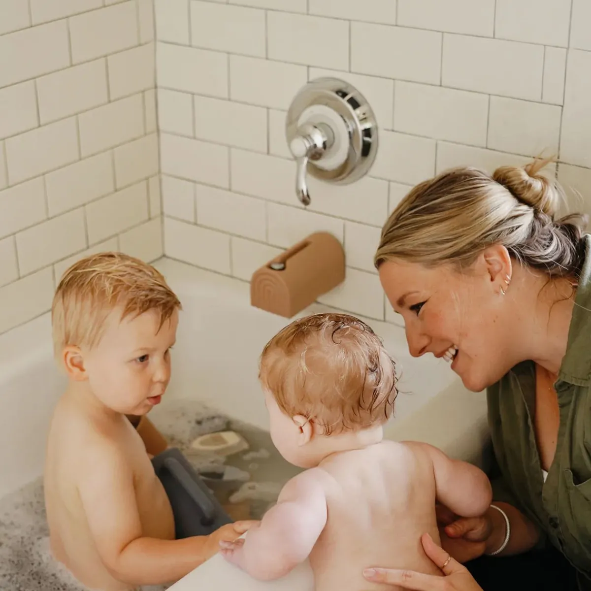 Drain + Faucet Covers-Mushie Spout Cover