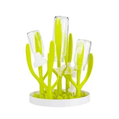 Bottle Brushes + Drying Racks-Boon Inc. Sprig Drying Rack Green