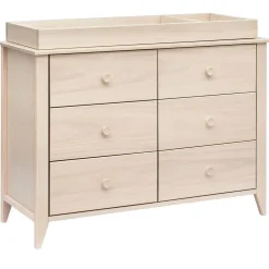 Dressers-Babyletto Sprout 6 Drawer Double Dresser