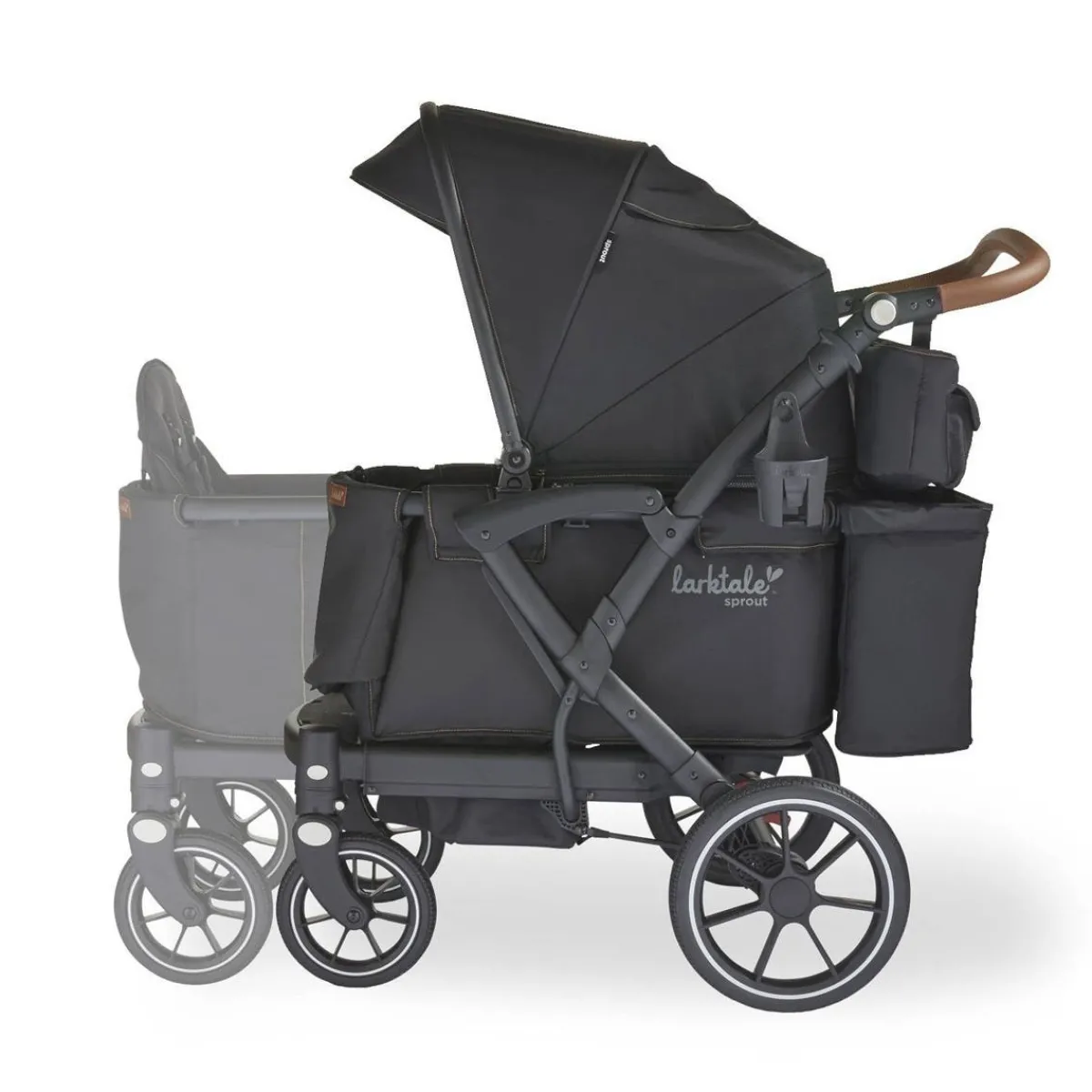 Wagons|Single-To-Double Strollers-Larktale Sprout Stroller Wagon (V2)