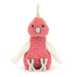 Plush Animals-Jellycat Squawkatoo (Pink Cockatoo)