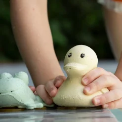 Bath Toys-Hevea Squeeze 'N' Splash Bath Toy (Rubberduck) Sand