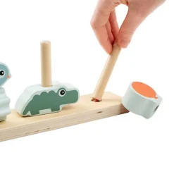 Wooden Toys|Stack + Nest Toys-Done By Deer Stacking Toy