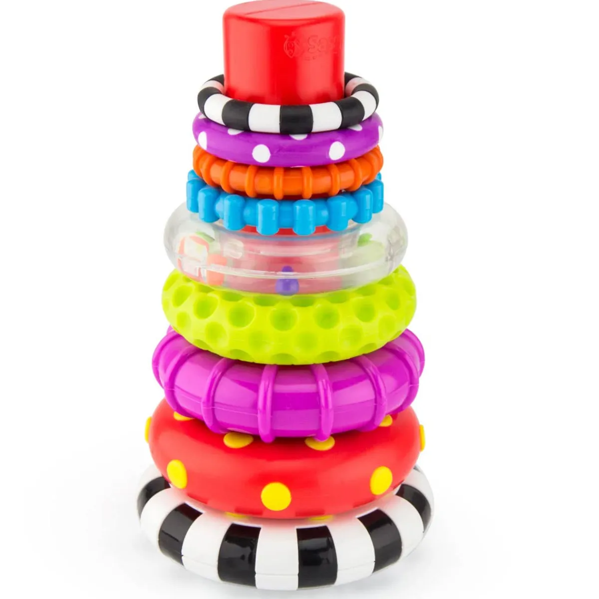Stack + Nest Toys-Sassy Stacks of Circles
