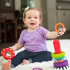 Stack + Nest Toys-Sassy Stacks of Circles