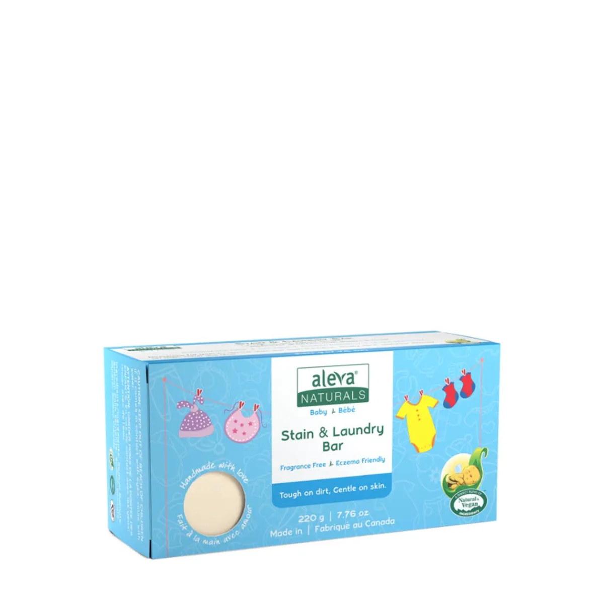 Cleaning Products-Aleva Naturals Stain & Laundry Bar
