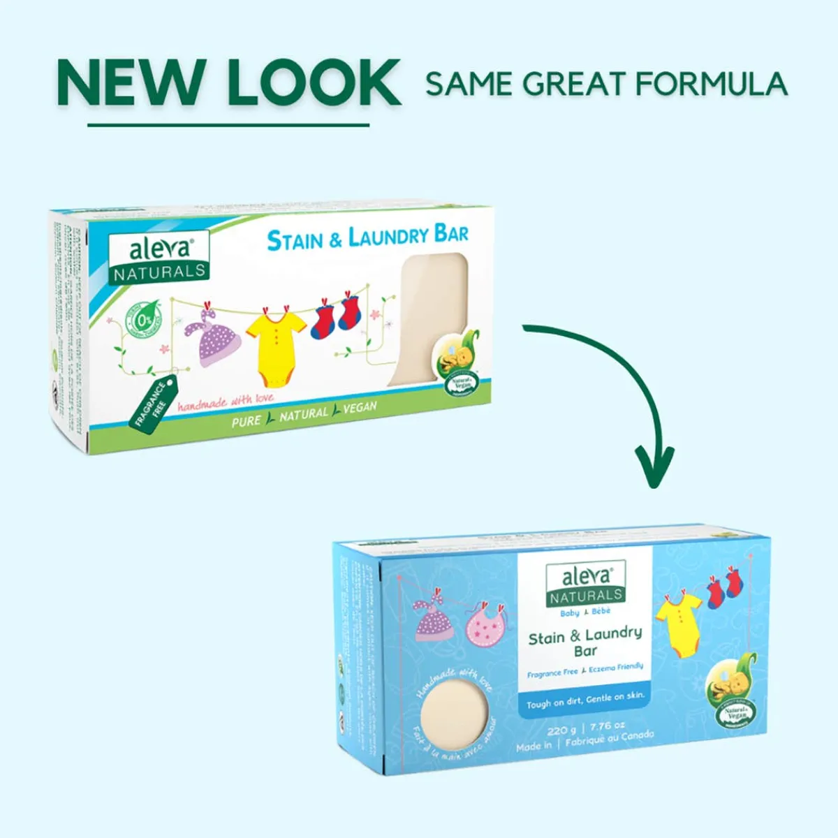 Cleaning Products-Aleva Naturals Stain & Laundry Bar
